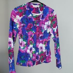 Alannah Hill Floral Jacket Size 6 (Australian)